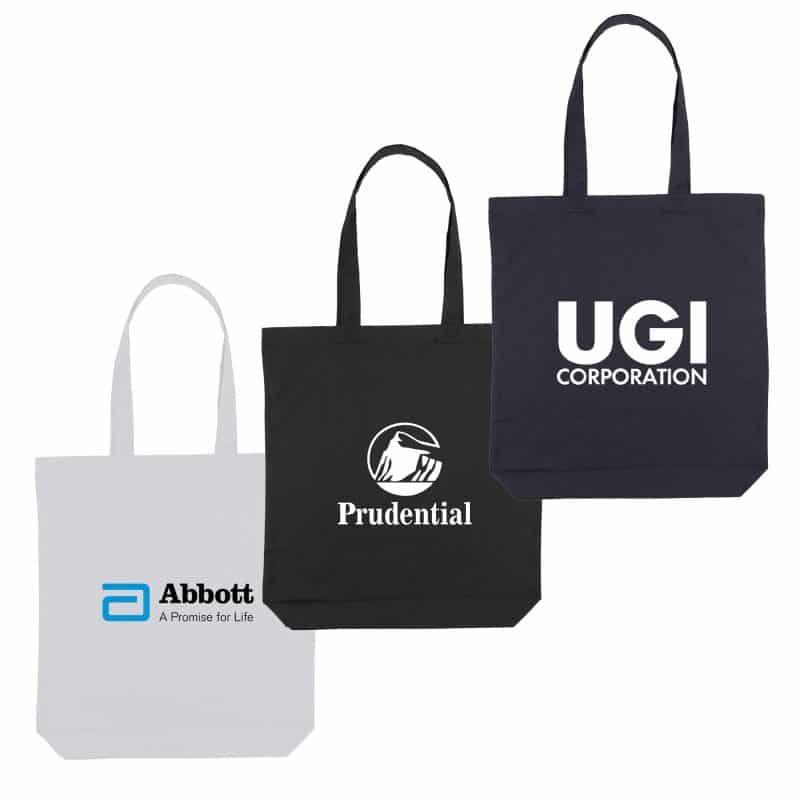 Custom PureCotton Gusset Tote with logo