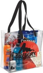 Custom Rally Clear Stadium Tote with logo - 2