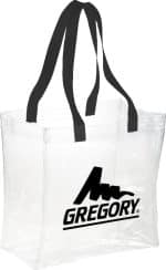 Custom Rally Clear Stadium Tote with logo - 3