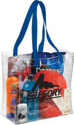 Custom Rally Clear Stadium Tote with logo - 6