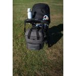 Custom Reagan Carryall Tote - Charcoal Heather with logo - 5