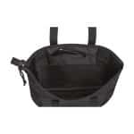 Custom Renew AWARE™ rPET Zippered Tote - Black with logo - 2