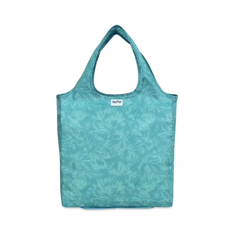 Custom RuMe® Recycled Ripstop rPET bFold Tote - Retro Blue with logo - 1