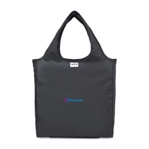 Custom RuMe® Recycled bFold Tote - Black with logo