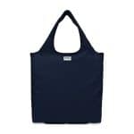 Custom RuMe® Recycled bFold Tote - Navy with logo - 1