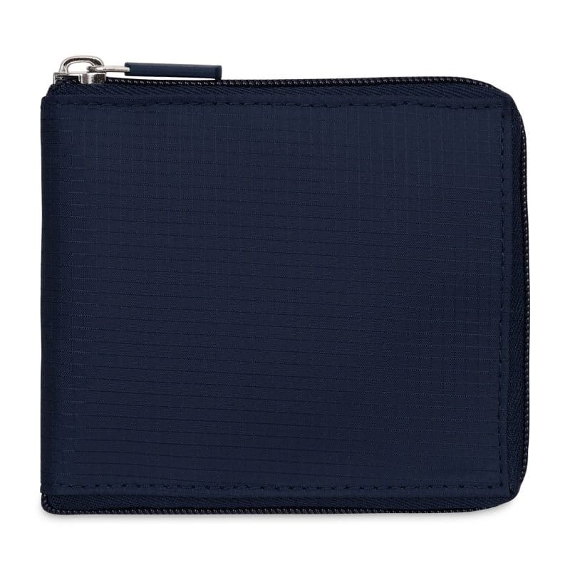 Custom RuMe® Recycled bFold Tote - Navy with logo - 4