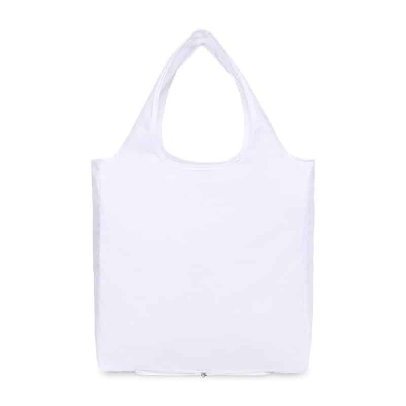 Custom RuMe® Recycled bFold Tote - White with logo - 3