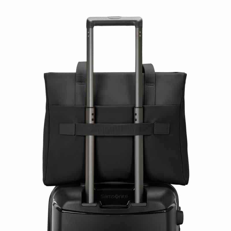Custom Samsonite Better Than Basic Laptop Tote - Black with logo - 8