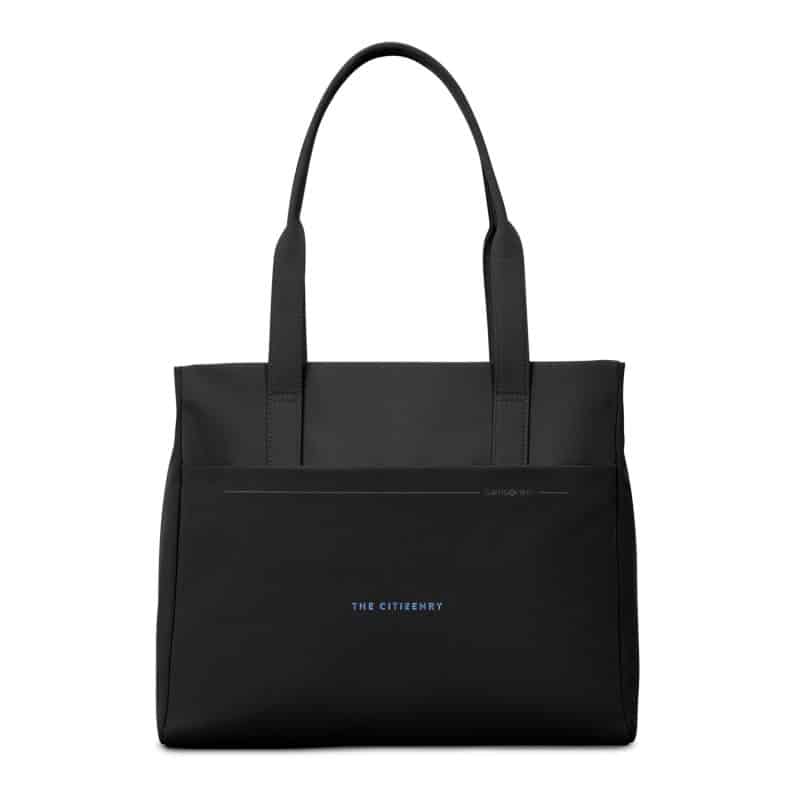 Custom Samsonite Better Than Basic Laptop Tote - Black with logo