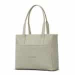 Custom Samsonite Better Than Basic Laptop Tote - Limestone with logo - 2