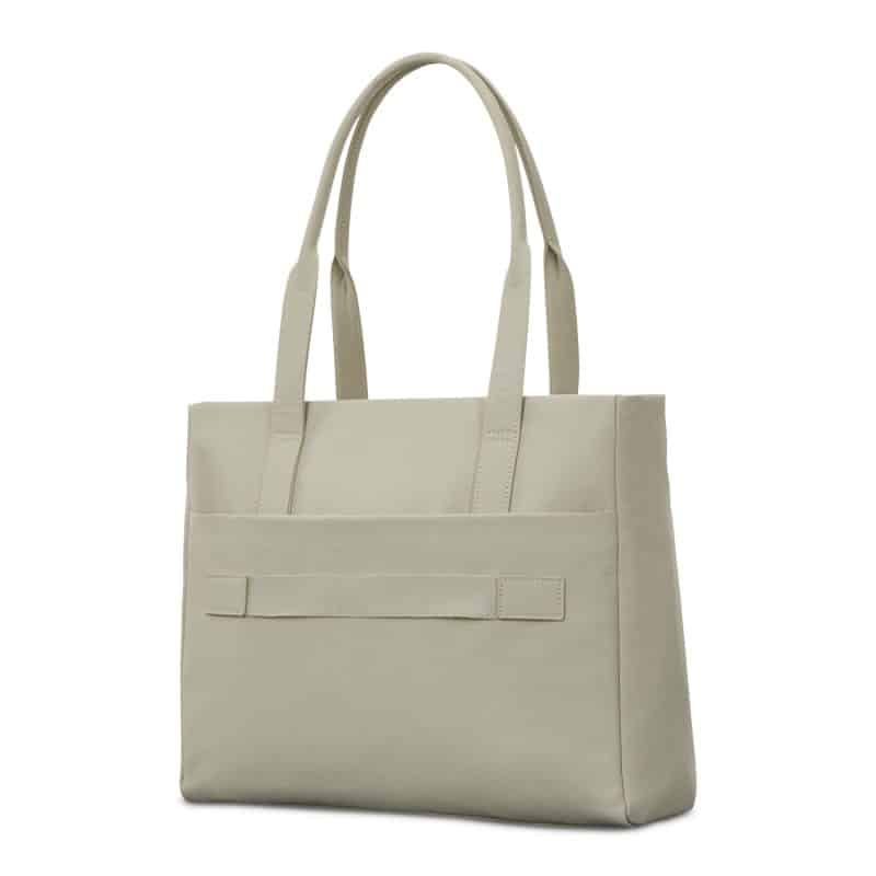 Custom Samsonite Better Than Basic Laptop Tote - Limestone with logo - 5