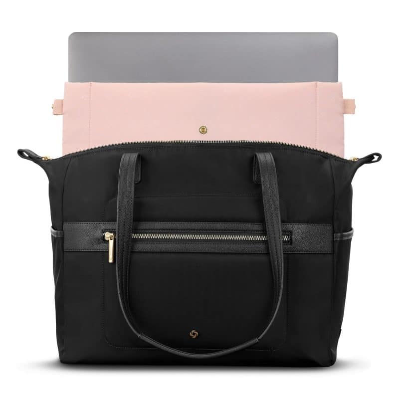 Custom Samsonite Mobile Solution 2 Laptop Tote - Black with logo - 7