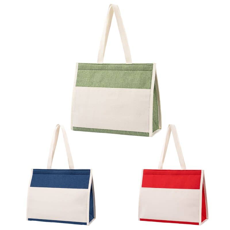 Custom Santa Cruz Textured Cooler Tote with logo - 1