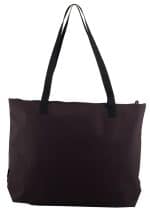 Custom Select Zippered Tote - Purple with logo - 2