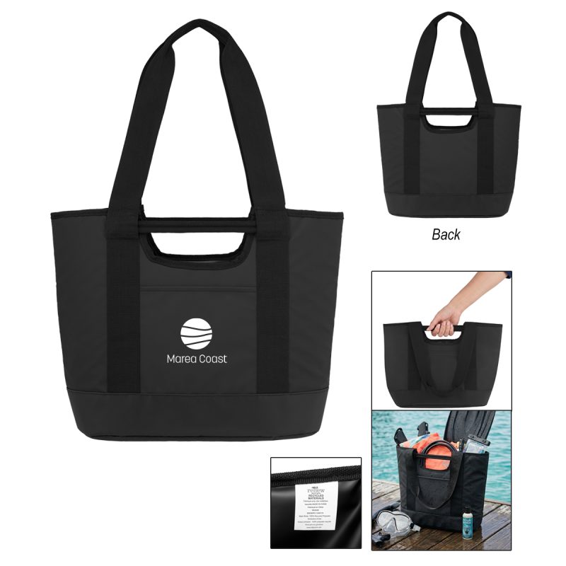 Custom Shoreline Rpet Tote Bag with logo - 2