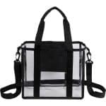 Custom Small Clear Tote with logo - 1