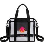 Custom Small Clear Tote with logo