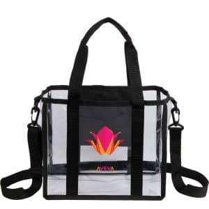 Custom Small Clear Tote with logo