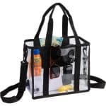 Custom Small Clear Tote with logo - 9