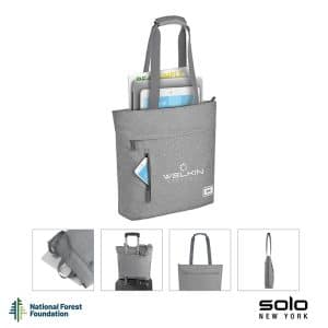 Custom Solo New York Re:store Laptop Tote with logo