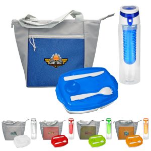 Custom Speck Lunch & Bottle Tote Set with logo