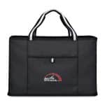 Custom Structure Utility Tote - Black with logo - 4