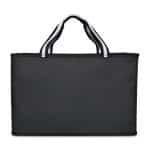 Custom Structure Utility Tote - Black with logo - 5