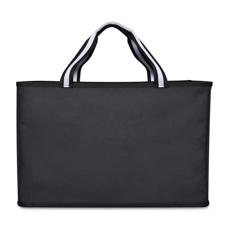 Custom Structure Utility Tote - Black with logo - 5