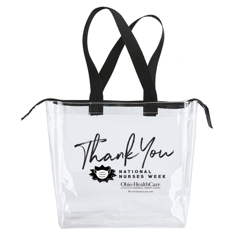 Custom The Pro Stadium Tote W/ Zipper with logo - 3
