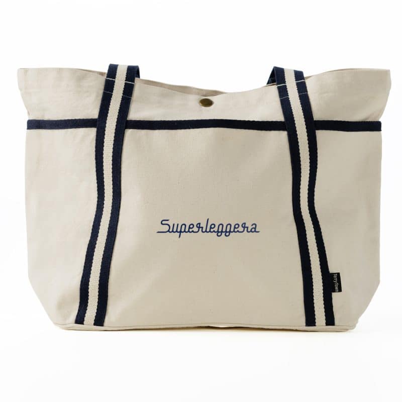 Custom The Signature Canvas Tote Bag with logo - 4