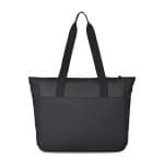 Custom Transit Laptop Tote - Black with logo - 4