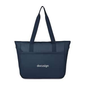 Custom Transit Laptop Tote - Navy with logo