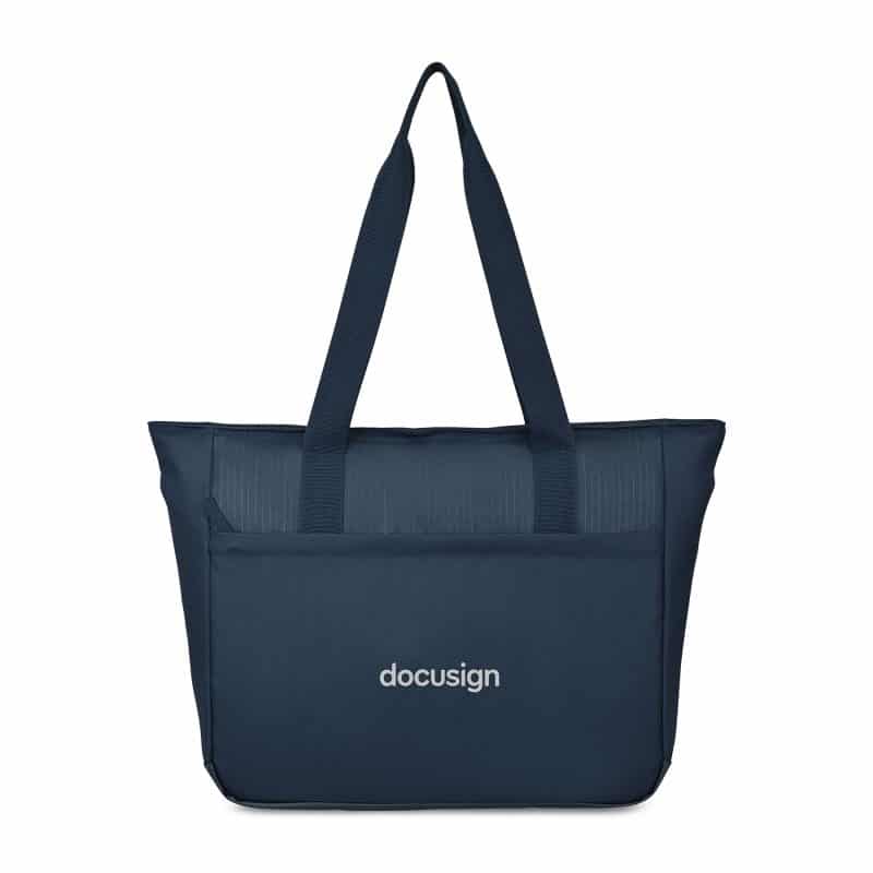 Custom Transit Laptop Tote - Navy with logo