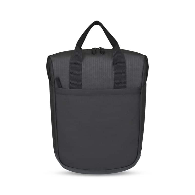 Custom Transit Laptop Totepack - Black with logo - 1