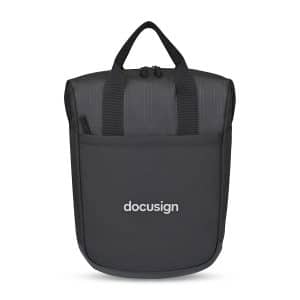Custom Transit Laptop Totepack - Black with logo