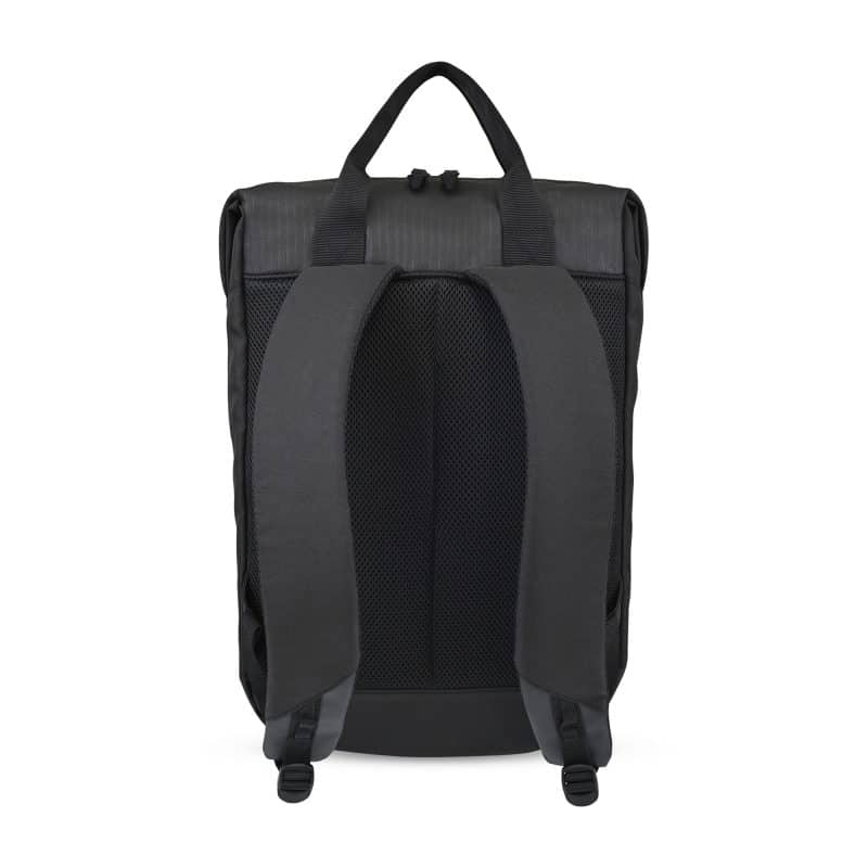 Custom Transit Laptop Totepack - Black with logo - 4