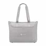 Custom Travis & Wells® Lennox Laptop Tote - Taupe with logo