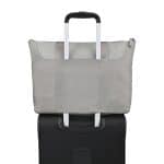 Custom Travis & Wells® Lennox Laptop Tote - Taupe with logo - 2