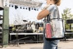 Custom University Park Clear Tote with logo - 1