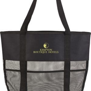 Custom Utility Beach Tote with logo