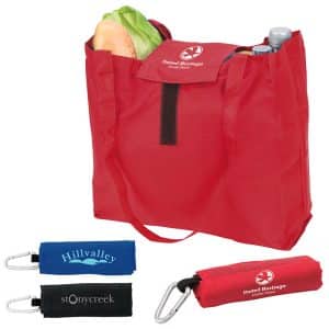 Custom Viridis Foldable Tote with logo