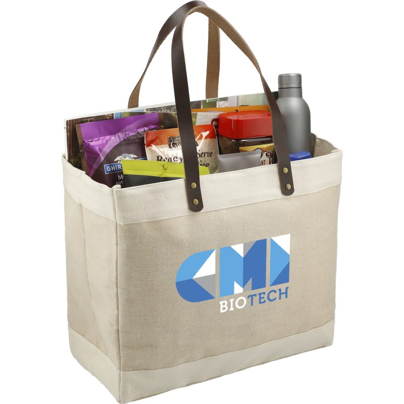 Custom Westover Premium Market Tote with logo - 3