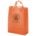 Custom Zeus - Frosted Brite Shopper Bag - Flexo Ink Print with logo - 7