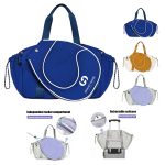 Custom 60cm Nylon Pickleball Tote Bag with logo