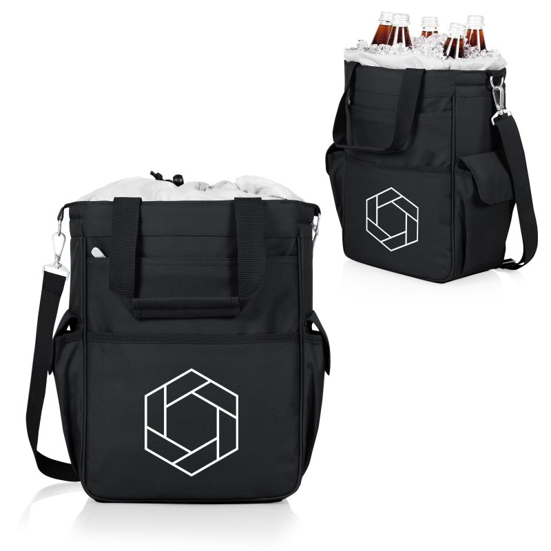Custom Activo Expandable Cooler Tote w/Shoulder Strap with logo