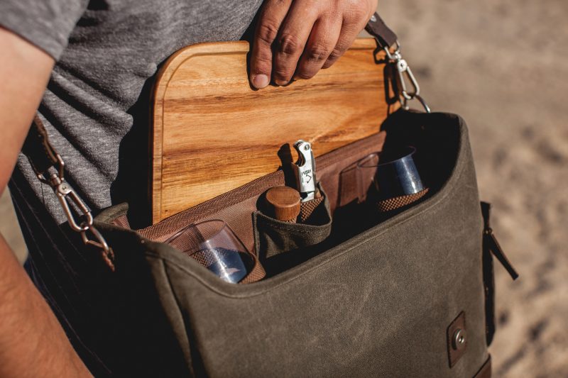 Custom Adventure Wine Tote with logo - 6