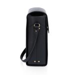 Custom Barossa Two Bottle Leatherette Wine Tote with logo - 2