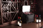 Custom Bodega Insulated 12-Bottle Wine Tote Cooler w/Removable Dividers & Wheeled Trolley with logo - 2