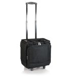 Custom Bodega Insulated 12-Bottle Wine Tote Cooler w/Removable Dividers & Wheeled Trolley with logo - 4