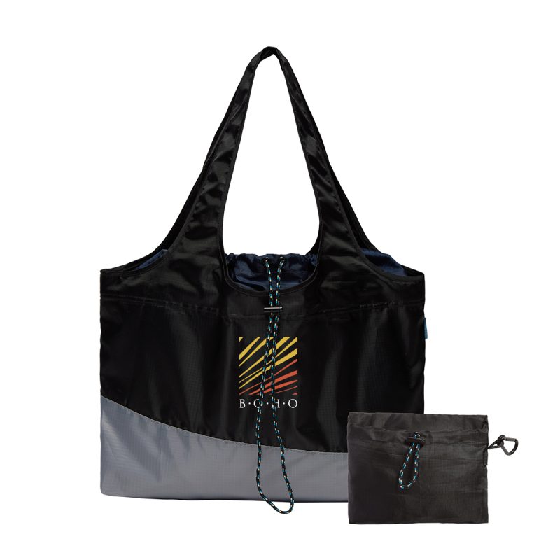 Custom Bybba Big Sur Packable Tote Bag with logo - 3